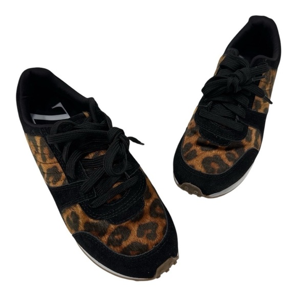 Zara ANIMAL PRINT SNEAKERS woman’s size 37 US 6 - Picture 4 of 9